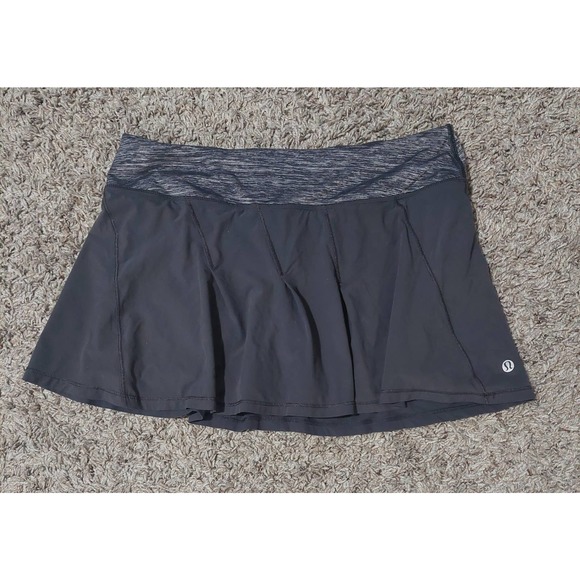 Lululemon Gray Skort Sz 6 - Picture 9 of 9